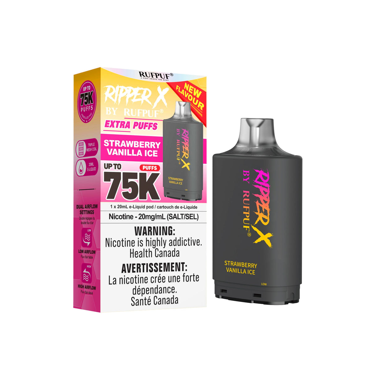 Strawberry Vanilla Ice Ripper X 75K