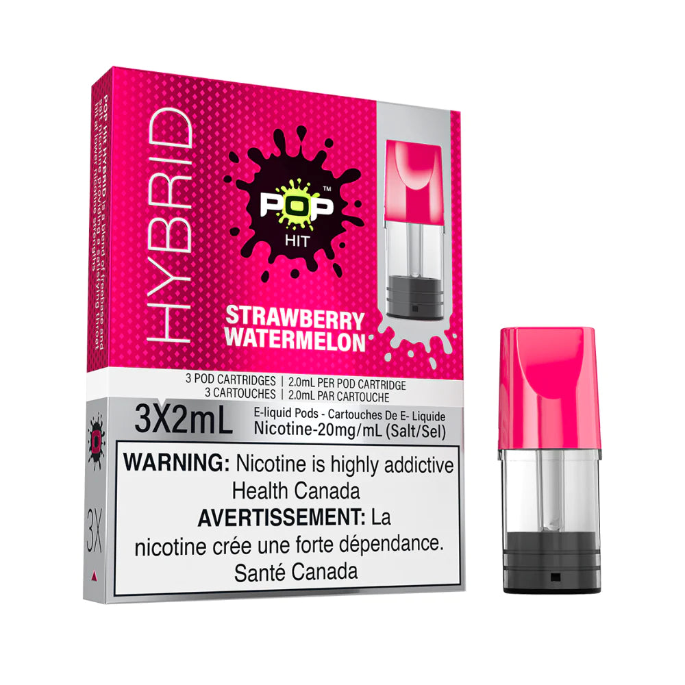 STRAWBERRY WATERMELON - POP HYBRID STLTH COMPATIBLE PODS