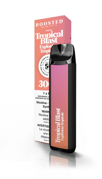 Tropical Blast - Boosted Bar Plus Disposable Vape  Quality Vapes