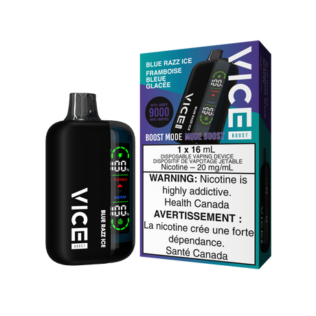 Vice Boost 9000 Disposable Vape - Blue Razz Ice