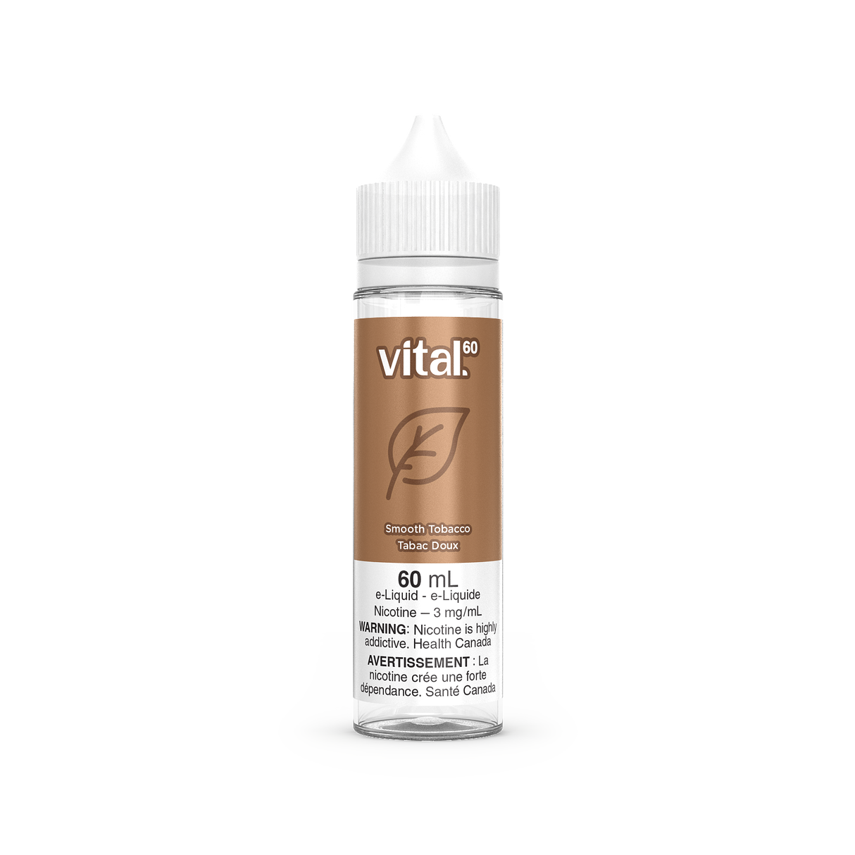 Smooth Tobacco by Vital 60 Freebase Vape Juice