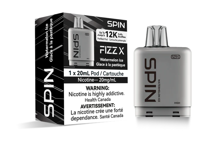 SPIN FIZZ X POD 12000 - Watermelon Ice 12k