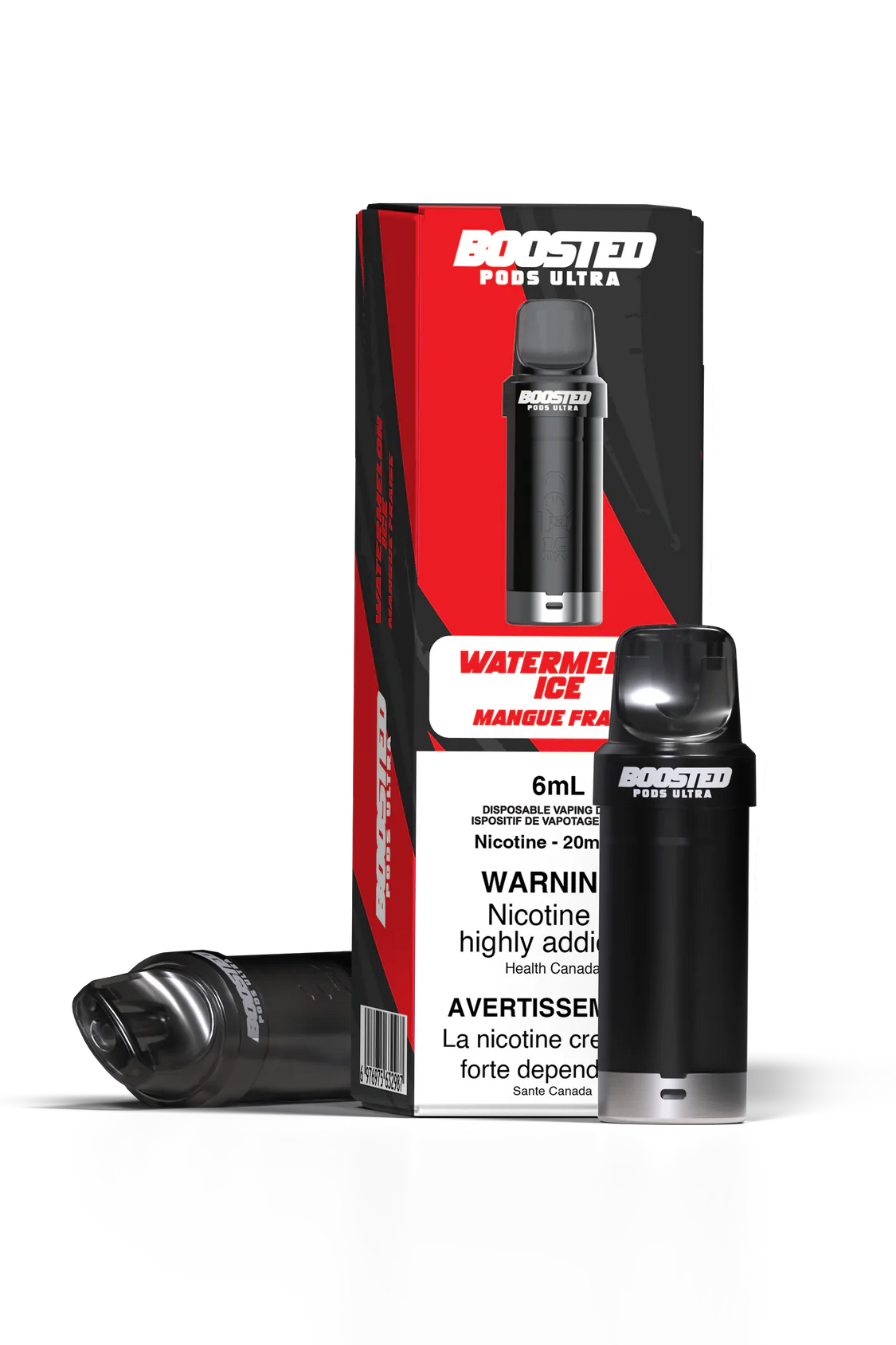 Boosted Ultra Pods 6ml Watermelon Ice