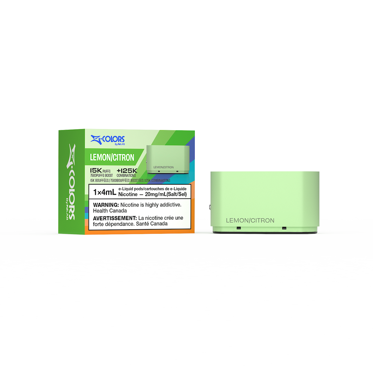ZColors By ZLand Vape Pod - Lemon - 15K Puffs