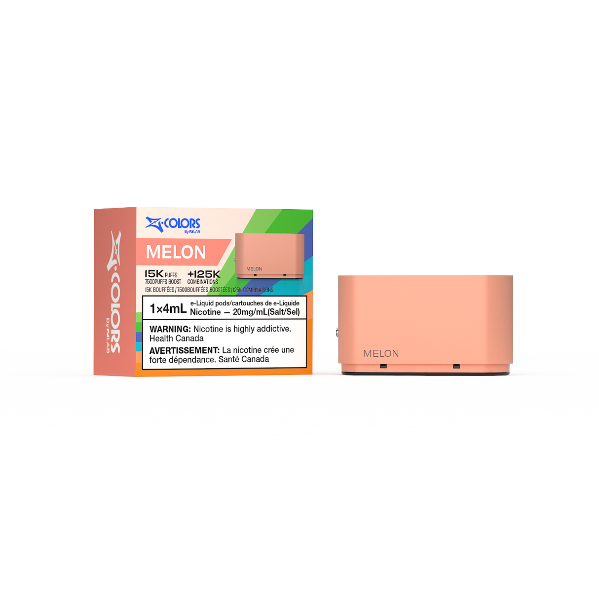 ZColors By ZLand Vape Pod - Melon - 15K Puffs