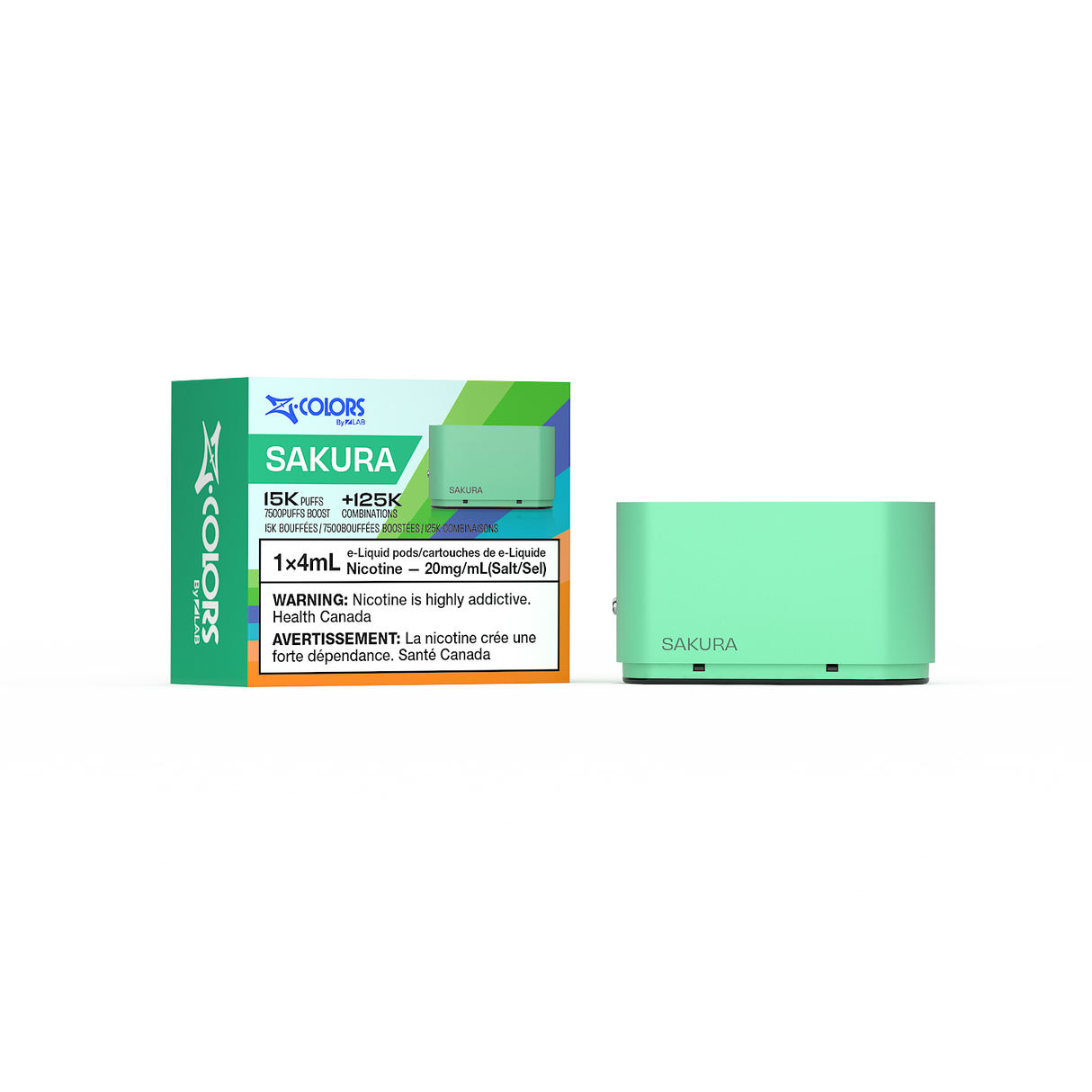 ZColors By ZLand Vape Pod - Sakura - 15K Puffs