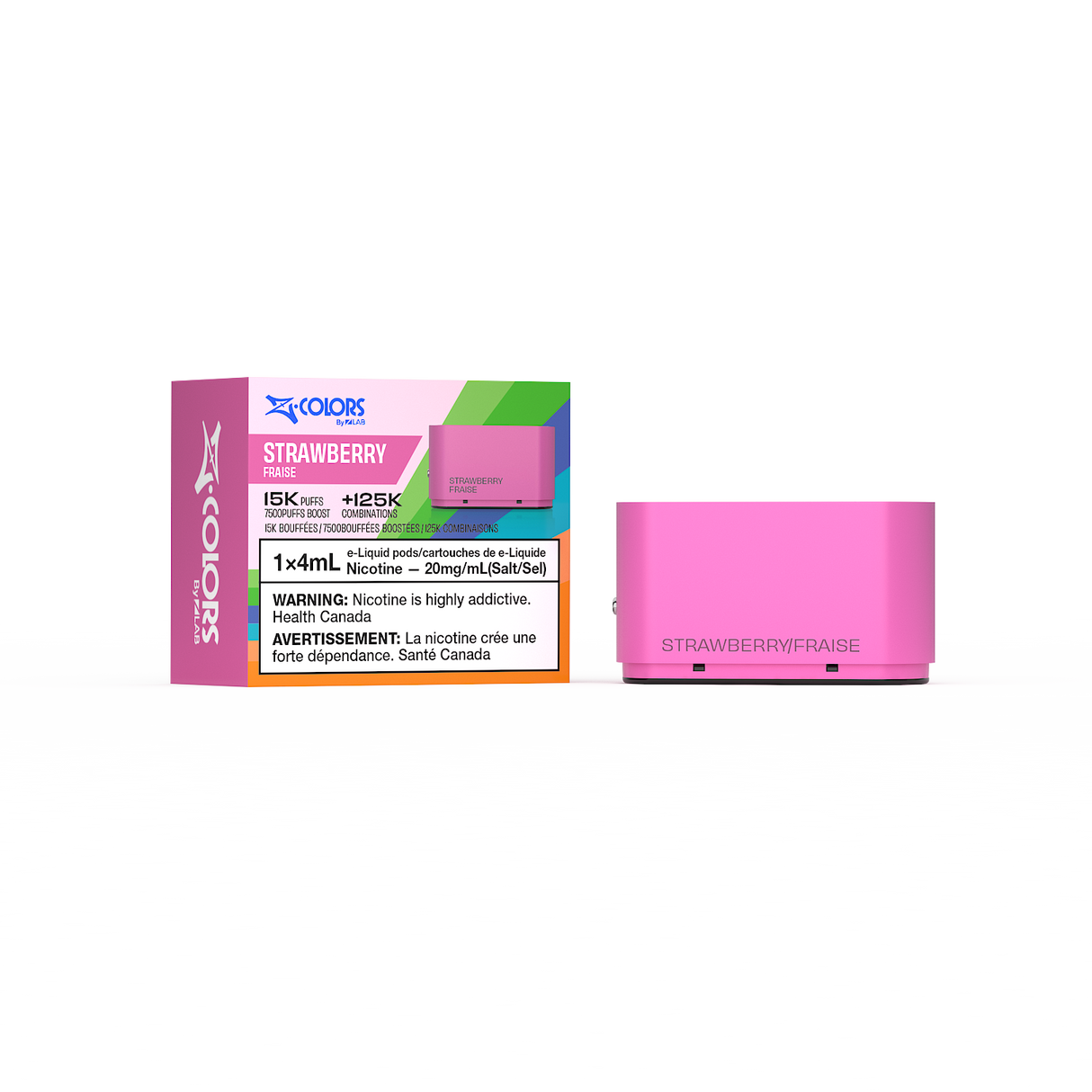 ZColors By ZLand Vape Pod - Strawberry - 15K Puffs