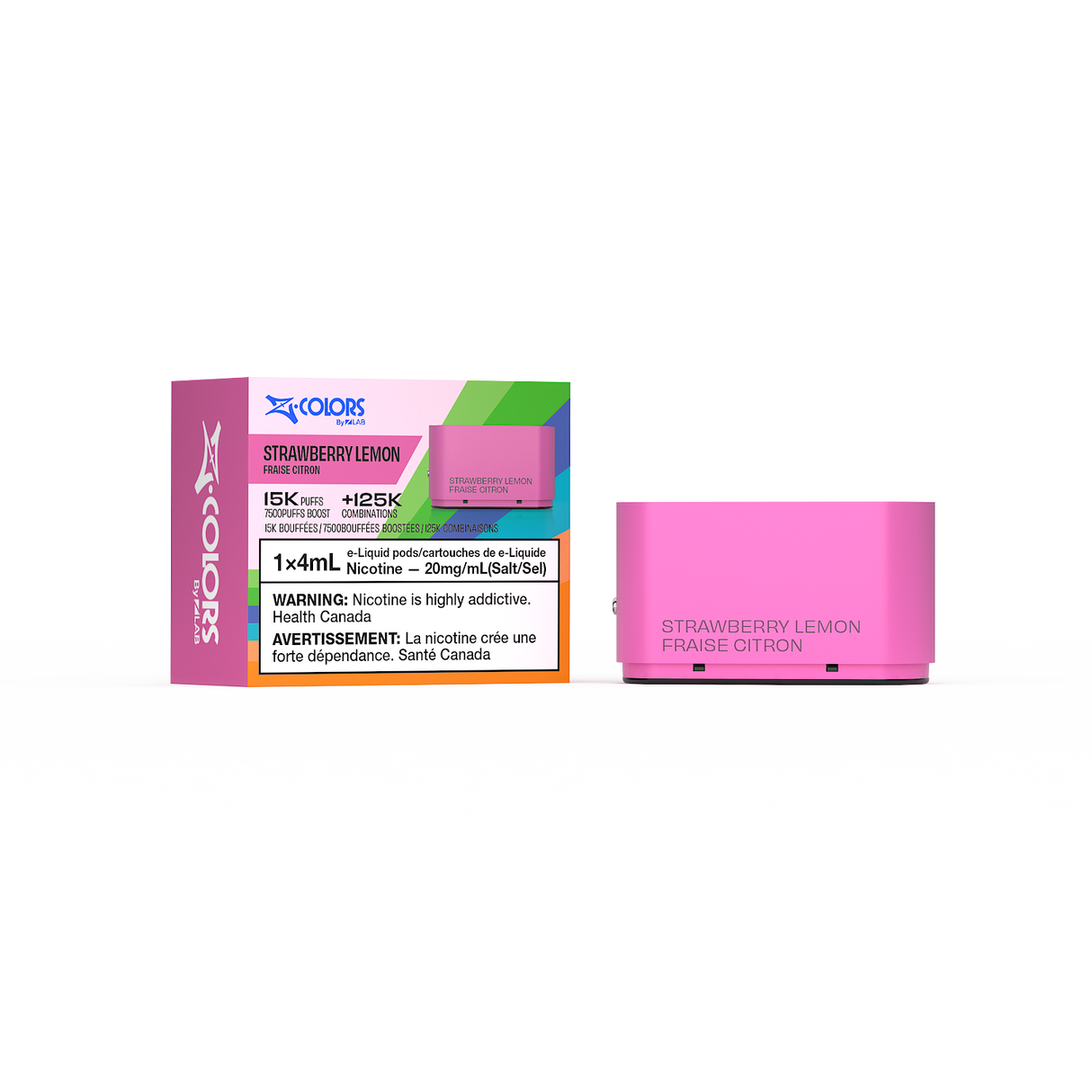 ZColors By ZLand Vape Pod - Strawberry Lemon - 15K Puffs