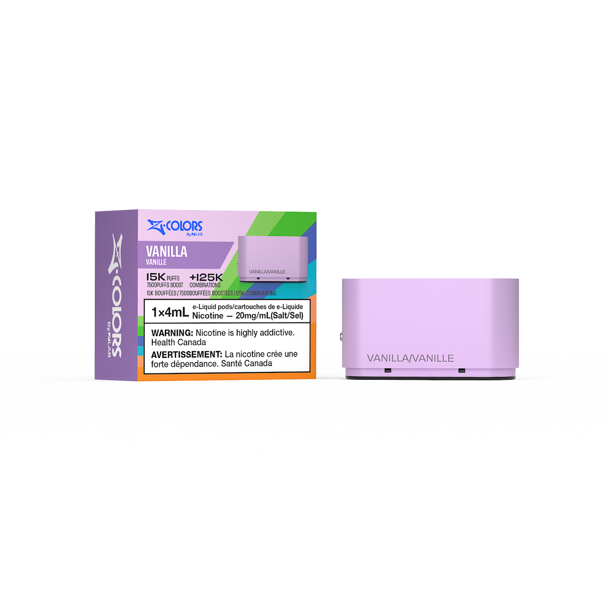 ZColors By ZLand Vape Pod - Vanilla - 15K Puffs