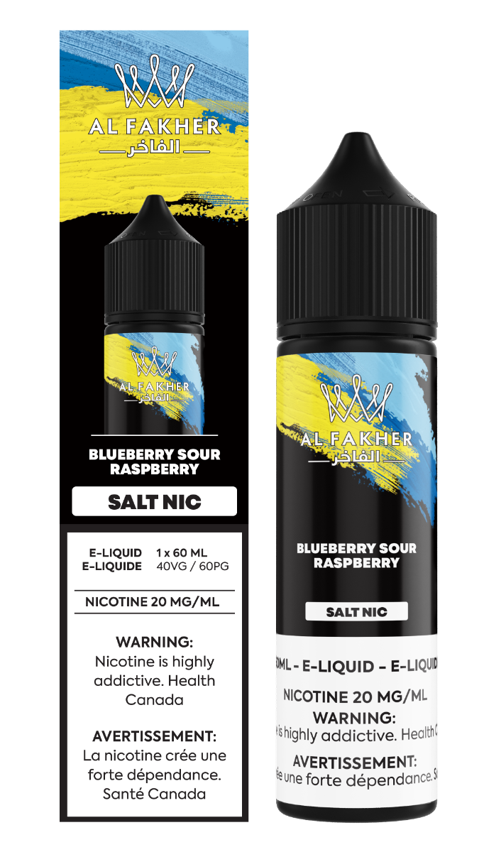 Blue Sour Raspberry - AL Fakher Nicotine Salt E Juice