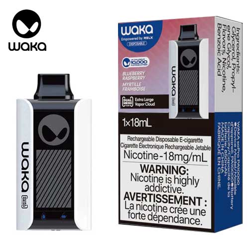 WAKA PA10000 - BLUEBERRY RASPBERRY