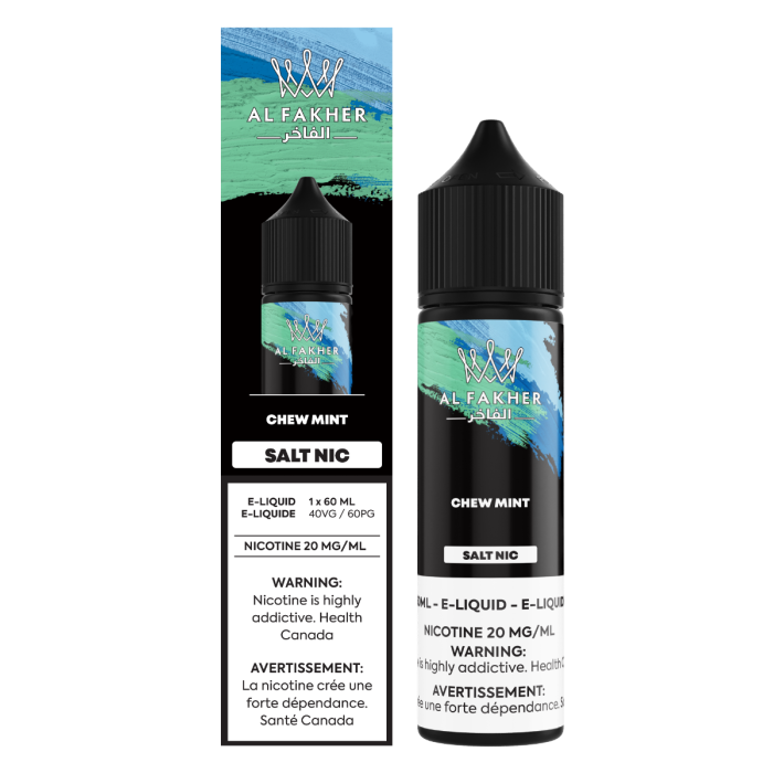 Chew Mint AL Fakher Freebase Juice 60mL