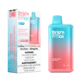 Drip'n by Envi EVO 10K Series Disposable - Lychee Mango Melon Ice