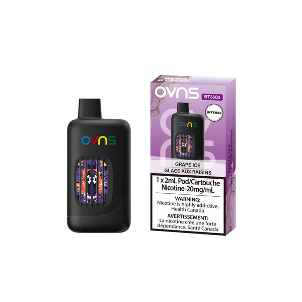 Grape Ice - OVNS RANGER Intense 3500 Puffs Disposable Vape