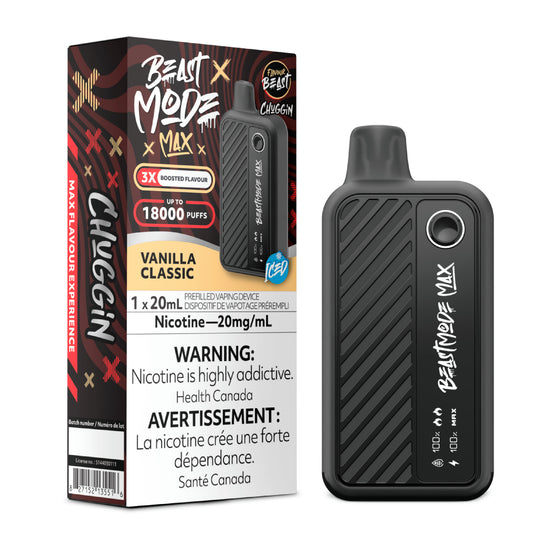 Flavour Beast - Beast Mode Max 18K Einweg - Chuggin‘ Vanilla Classic
