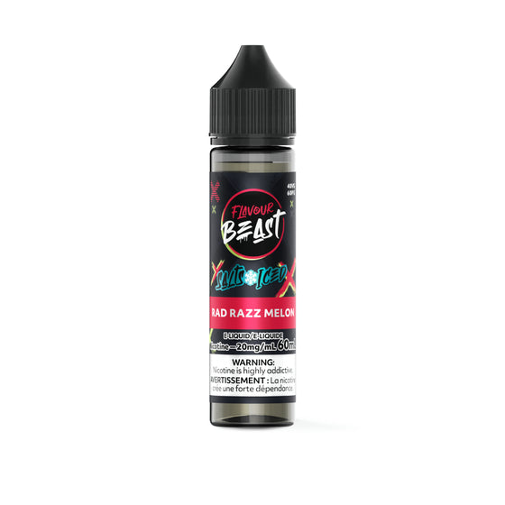 Rad Razz Melon Iced - Flavour Beast Nic Salt E-Liquid