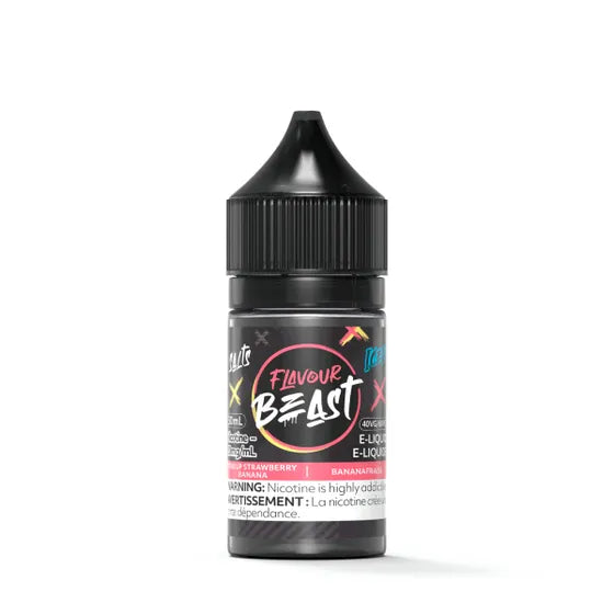 Flavour Beast E-Liquid - STR8 UP Strawberry Banana Iced