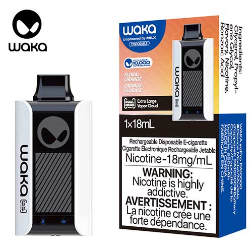 WAKA PA10000 - Floral Orange