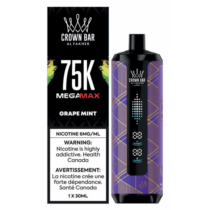 elfbar elfa master akku Al Fakher - Grape Mint 20mg/ml - E-Liquid main image 0