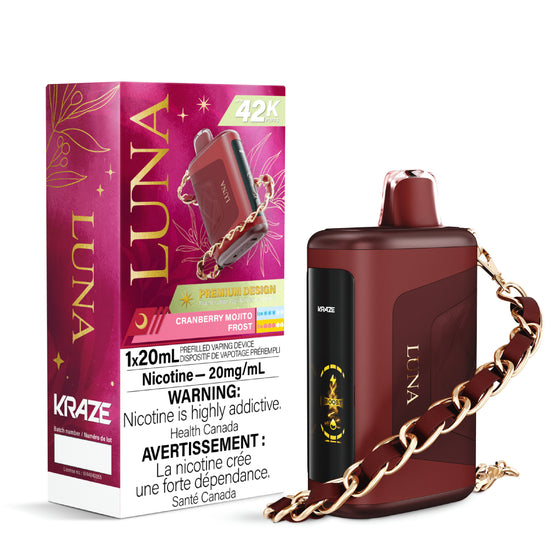 Cranberry Mojito Frost - Kraze Luna 42K Disposable Vape