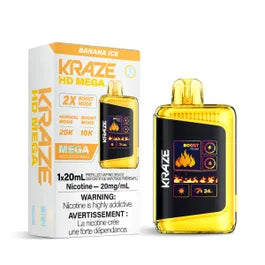 Kraze HD Mega - Glace à la banane