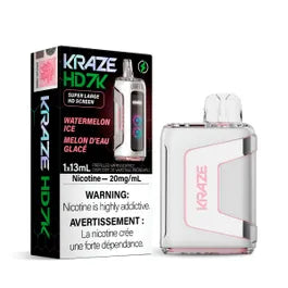 Kraze HD 7k Watermelon Ice Disposable Vape 