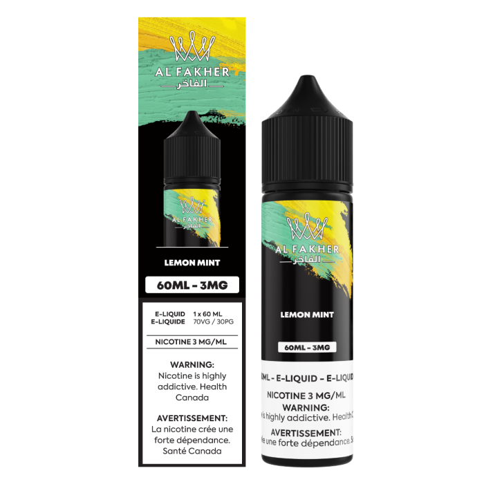 Lemon Mint AL Fakher Freebase Juice 60mL