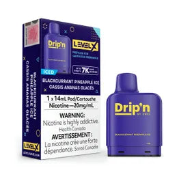 Level X Drip'n Pod 14mL Blackcurrant Pineapple Ice