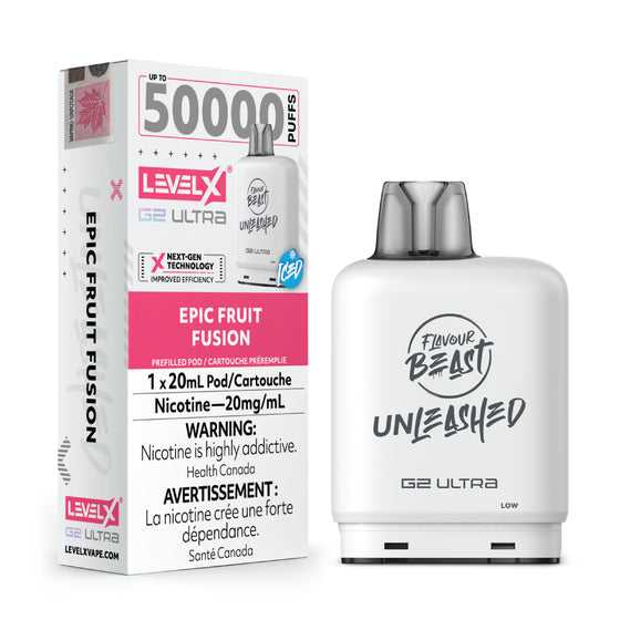Level X Unleashed G2 Ultra - Epic Fruit Fusion Iced