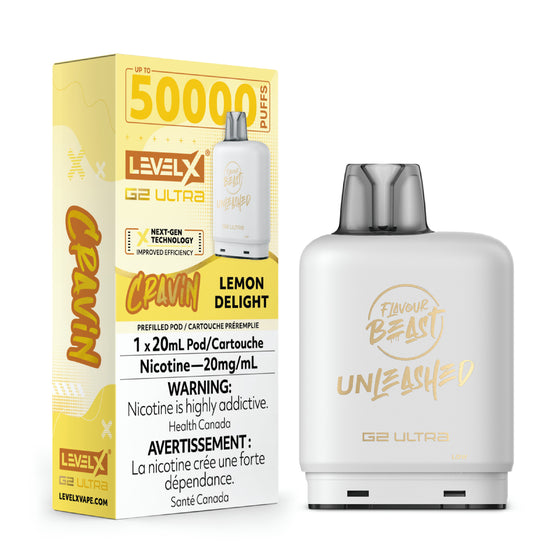 Level X Unleashed G2 Ultra - Cravin Lemon Delight