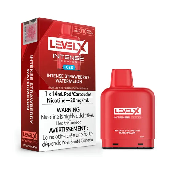 Level X Pod Intense Series 14mL - Intense Strawberry Watermelon
