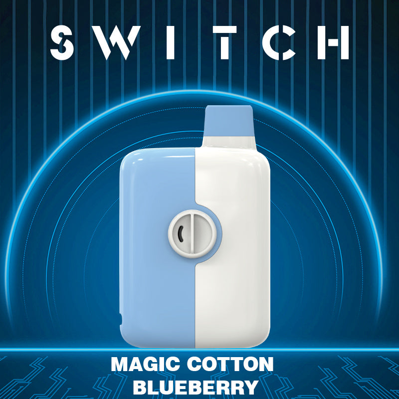 MAGIC COTTON BLUEBERRY - MR FOG SWITCH 5500 PUFFS