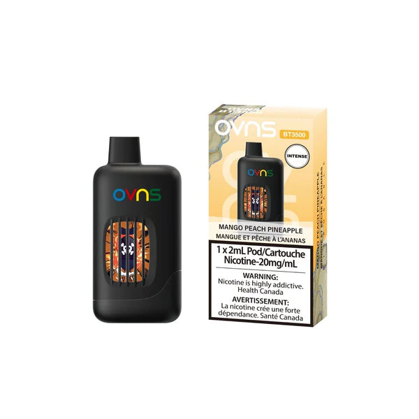 Mango Peach Pineapple - OVNS Intense 3500 Puffs Disposable Vape