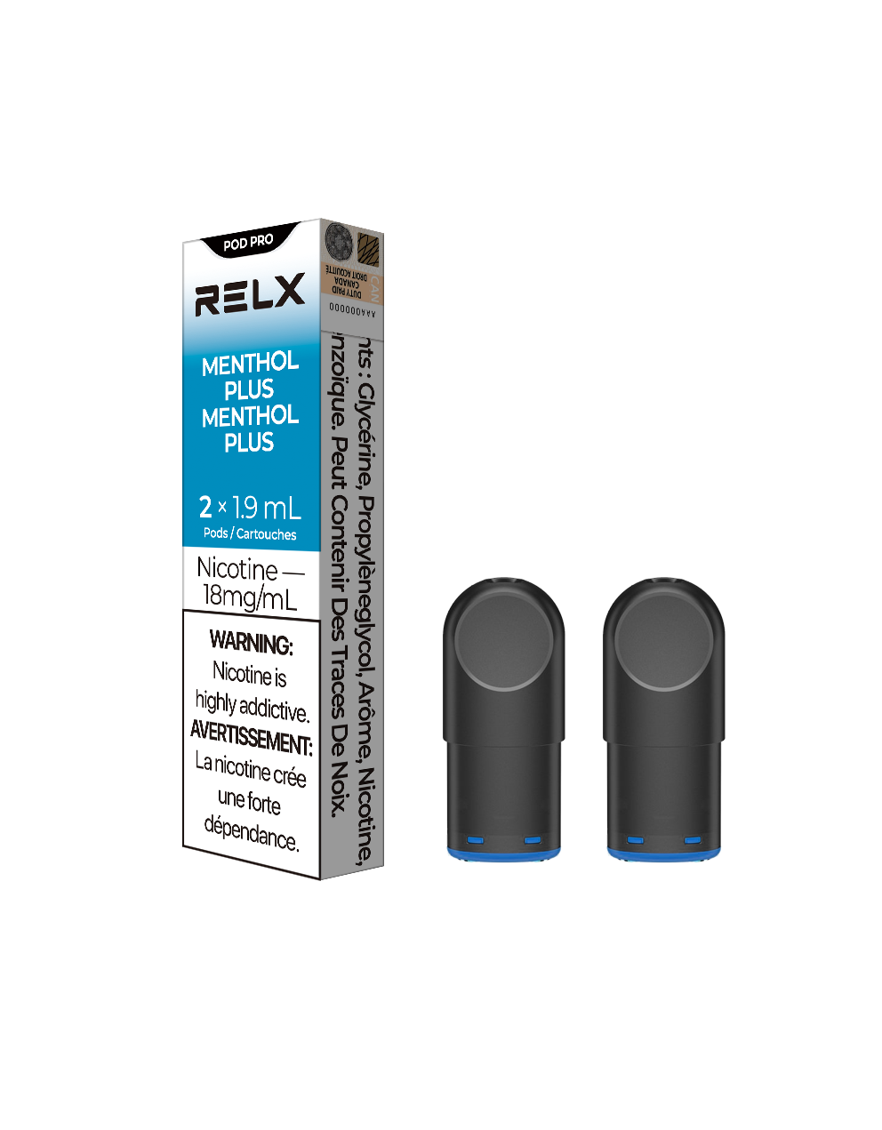 RELX PRO POD MENTHOLS PLUS(MINT)