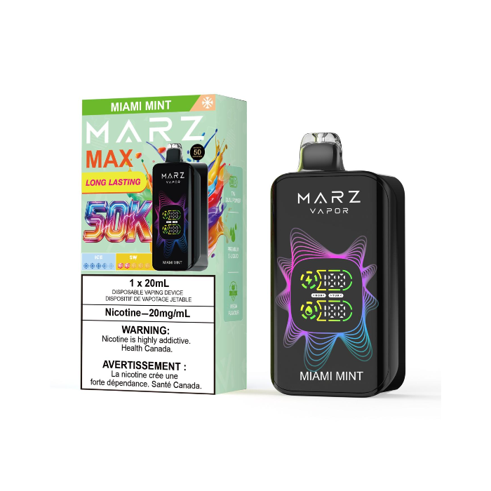 Miami Mint - Marz max 50k disposable vape