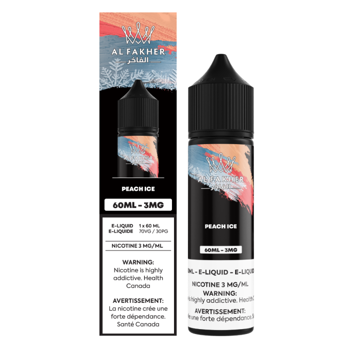 Peach Ice AL Fakher Freebase Juice 60mL