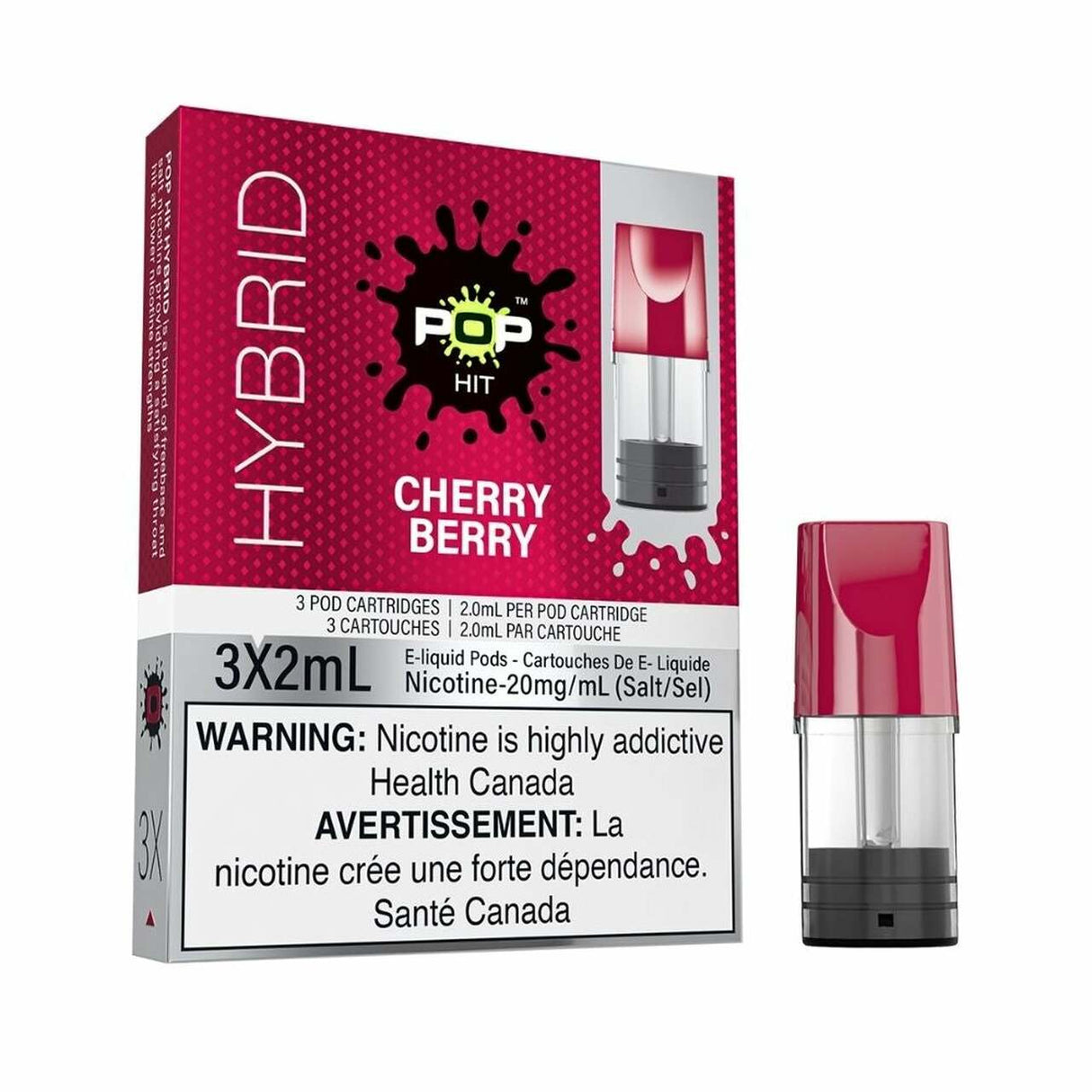 CHERRY BERRY - POP HYBRID STLTH COMPATIBLE PODS