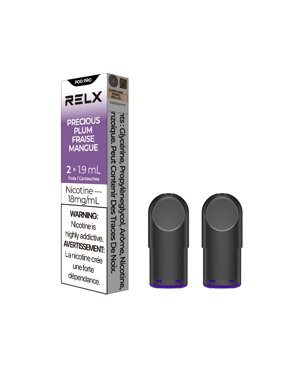RELX Pod Pro - Precious Plum (2 Packs)