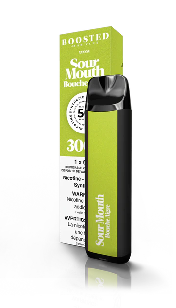 Sourmouth - Barre Boosted Plus Vape jetable