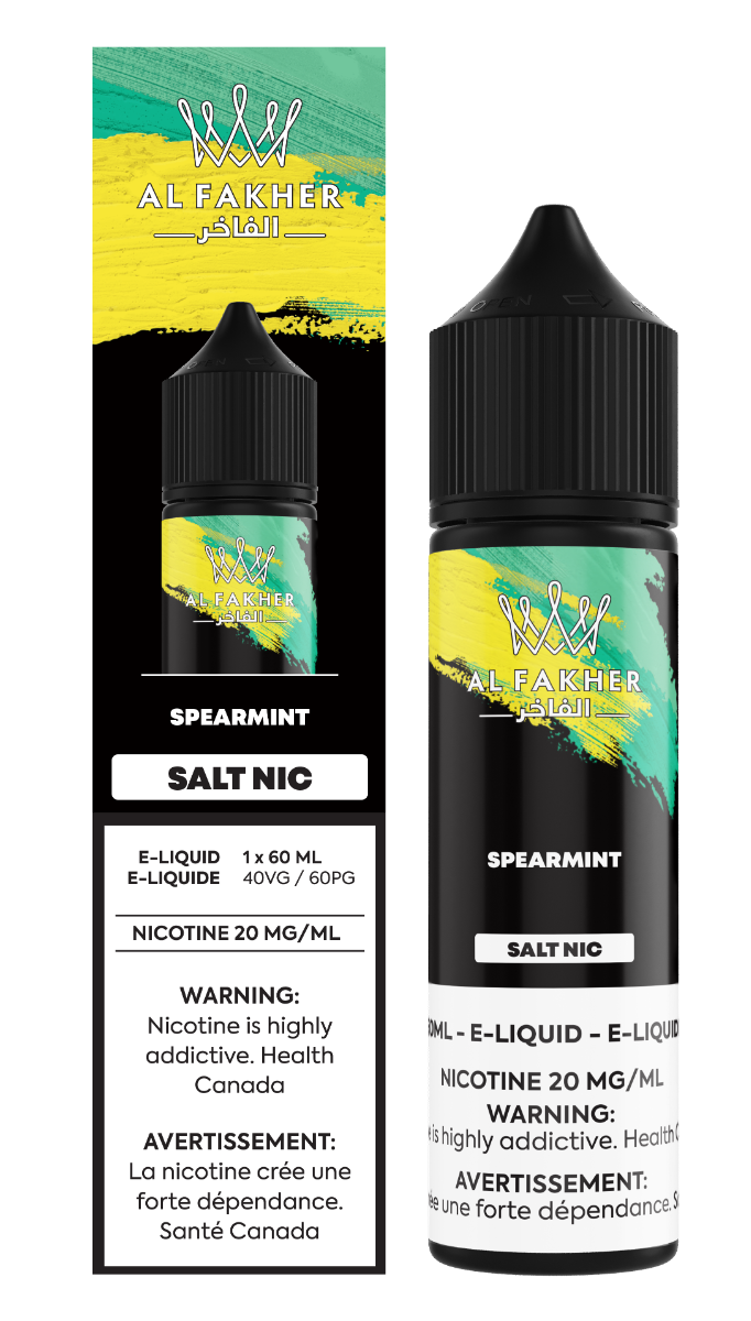 Spearmint - AL Fakher Nicotine Salt E Juice