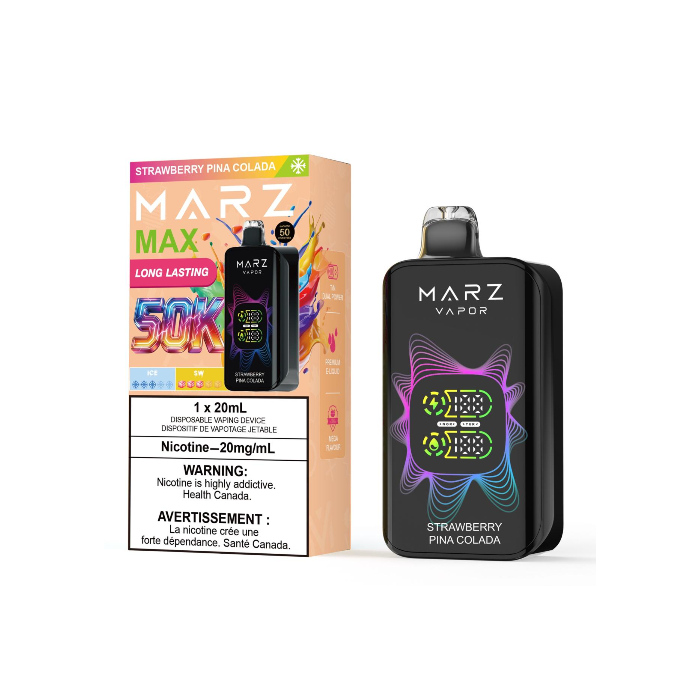 Strawberry Pina Colada - Marz max 50k disposable vape