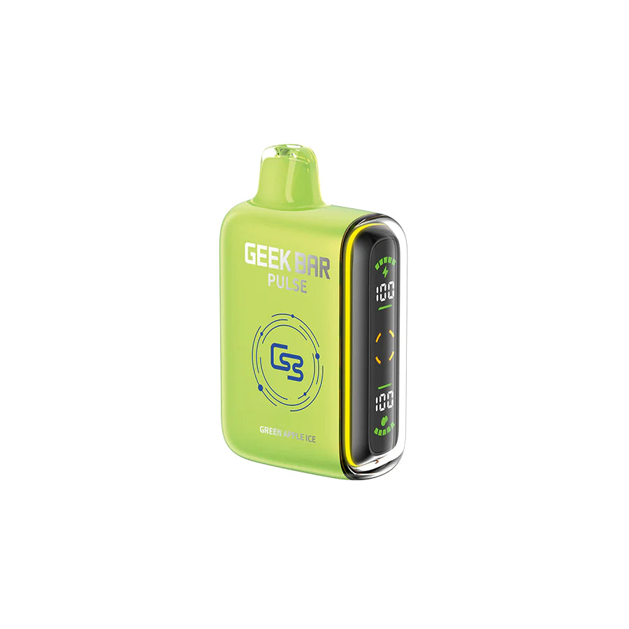GEEK BAR PULSE 9000 DISPOSABLE - GREEN APPLE ICE