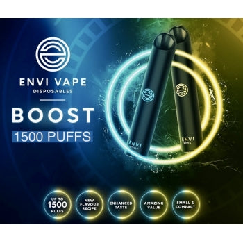 ENVI BOOST DISPOSABLE 6% M1500 PUFFS