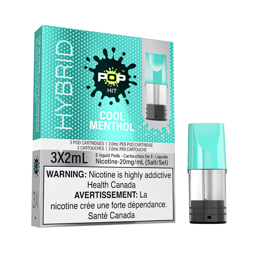 COOL MENTHOL- POP HYBRID STLTH COMPATIBLE PODS