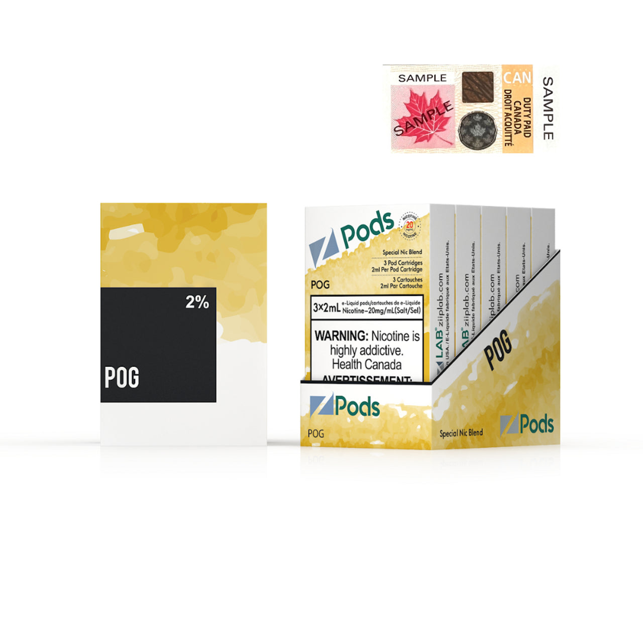 POG- Z PODS ( SUPREME NIC BLEND)