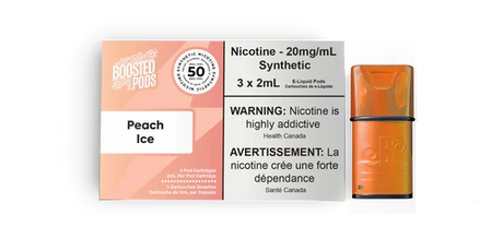 Peach Ice - Boosted Pods Stlth Compatible