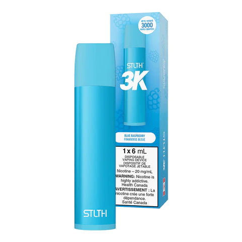 STLTH 3K DISPOSABLE- BLUE RASPBERRY