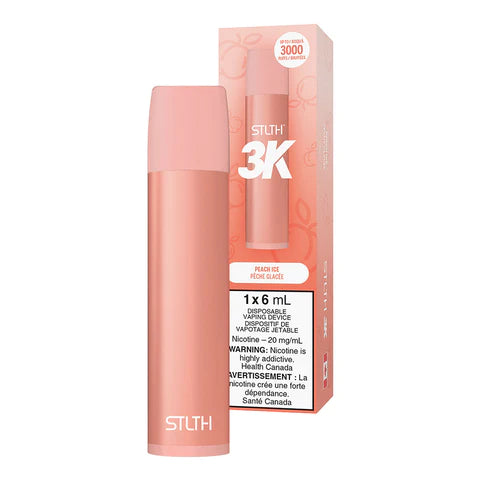 STLTH 3K DISPOSABLE- PEACH ICE