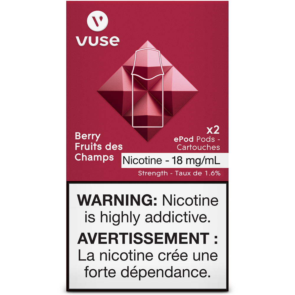 elfbar nachfüll pod läuft aus Vuse No Nicotine Pods VUSE NICOTINE FREE POLAR MINT ePOD POD AT MISTER  VAPOR QUEBEC CANADA – Mister Vapor main image 1