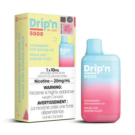 Drip'n by Envi 5000 Disposable - Strawberry Kiwi Banana Ice